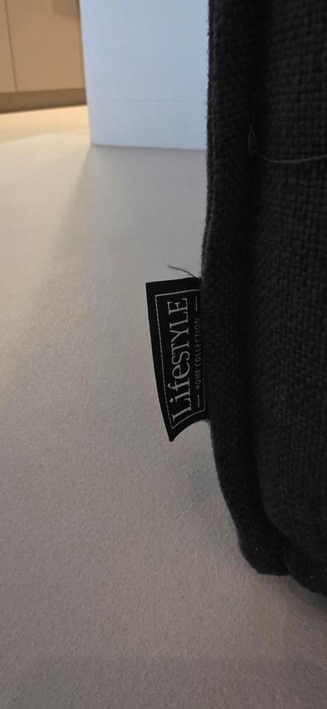 Antracietkleurige poef - 90x120x40 cm - Gratis af te halen