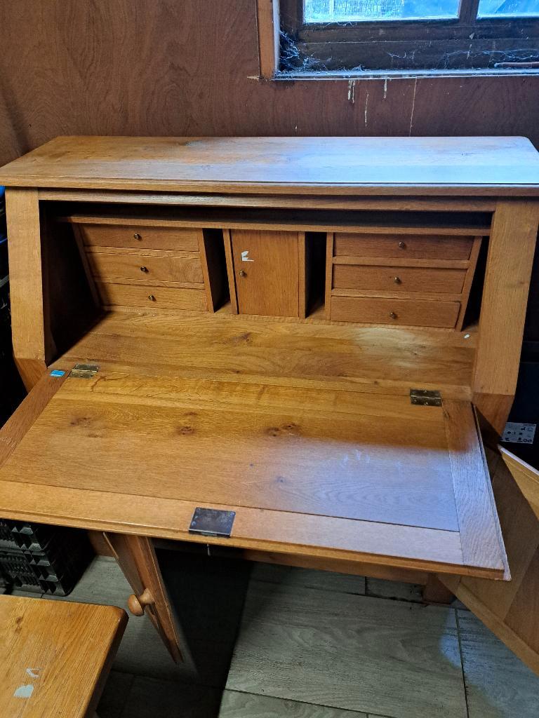 massief eiken secretaire. gratis op te halen 2
