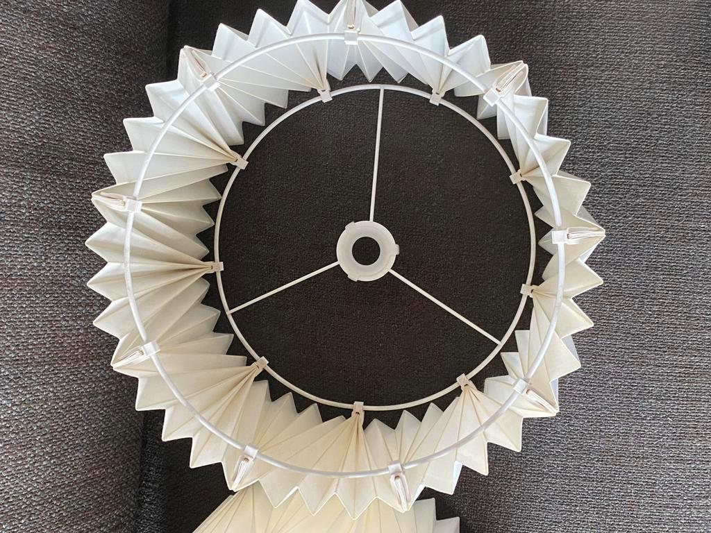 2 Lampenkappen ikea 25cm hoog doorsnee 38