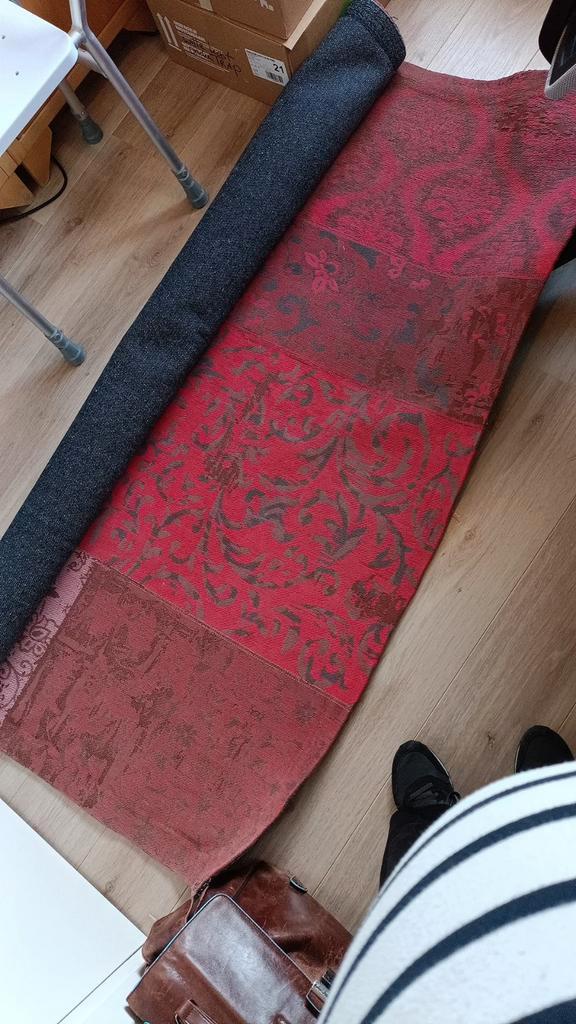 Tapijt Vintagelook - Rood/Bruin - Gratis Ophalen