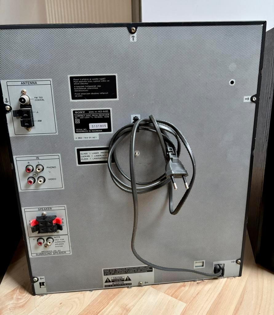 Sony stereotoren vintage gratis