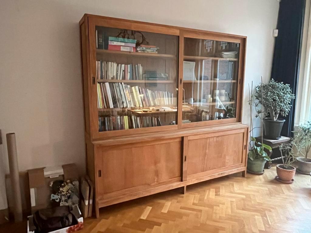 GRATIS OPHALEN massief teakhouten buffetkast