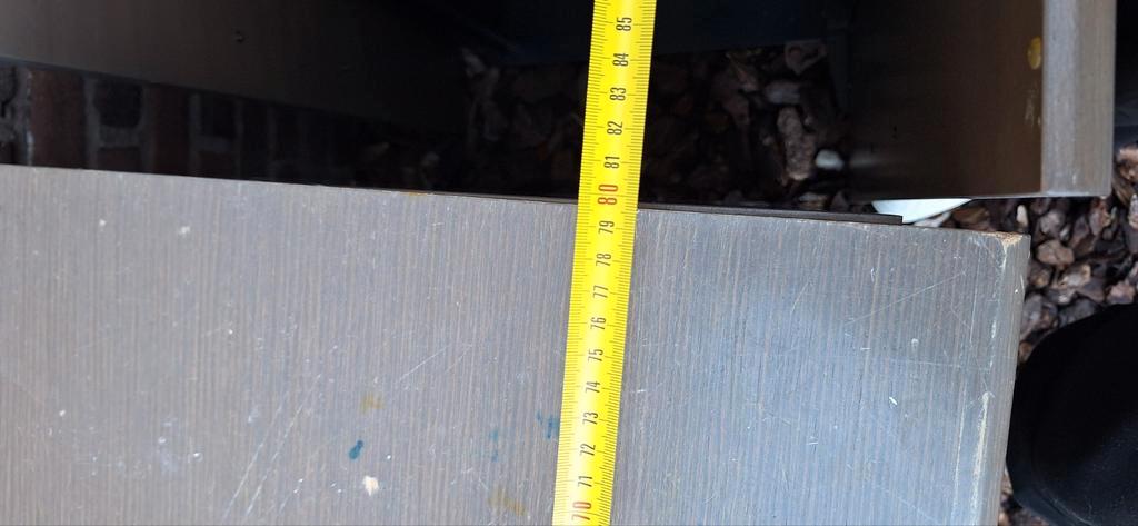 Oude lade kast maar met likje verf nog prima