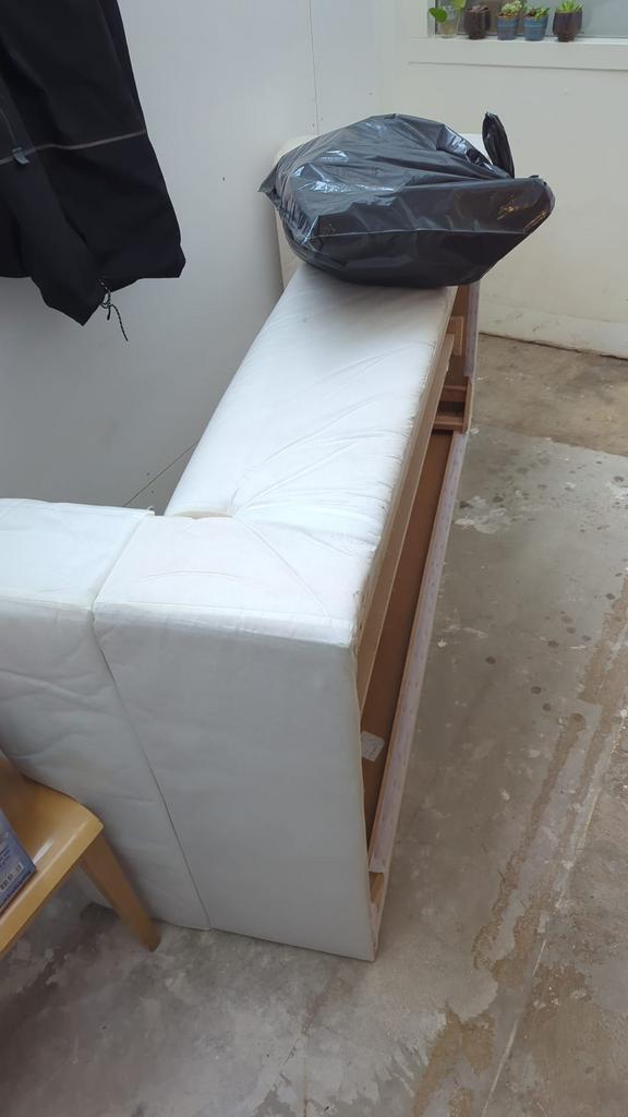 Klippan bank antraciet, gratis af te halen ivm verbouwing