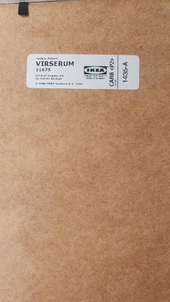 4 IKEA lijsten met afbeeldingen