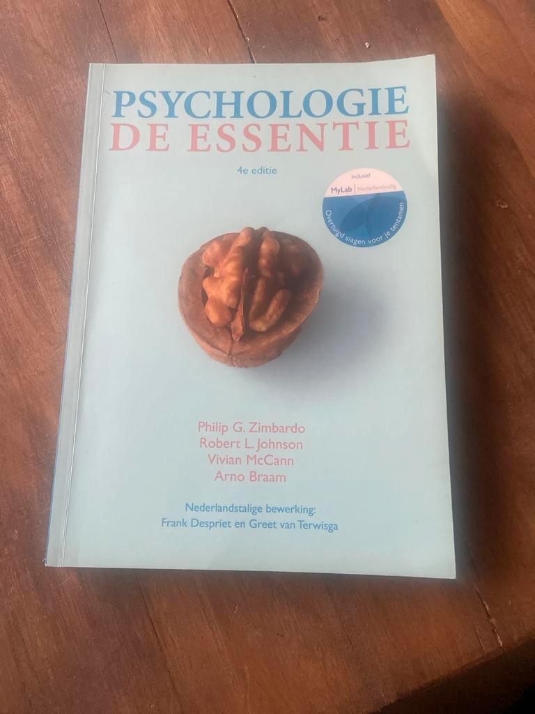 Psychologie de Essentie - 4e editie