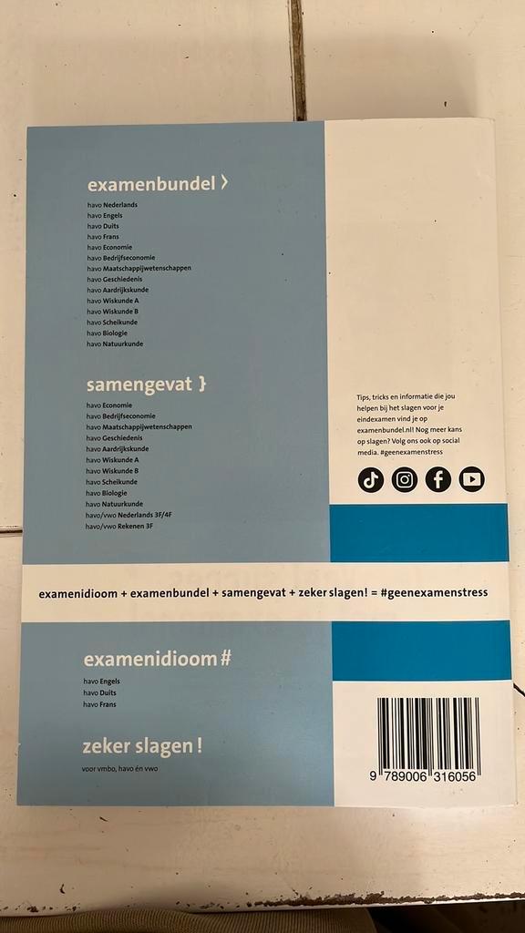 Examenbundel Economie 2024/2025 havo