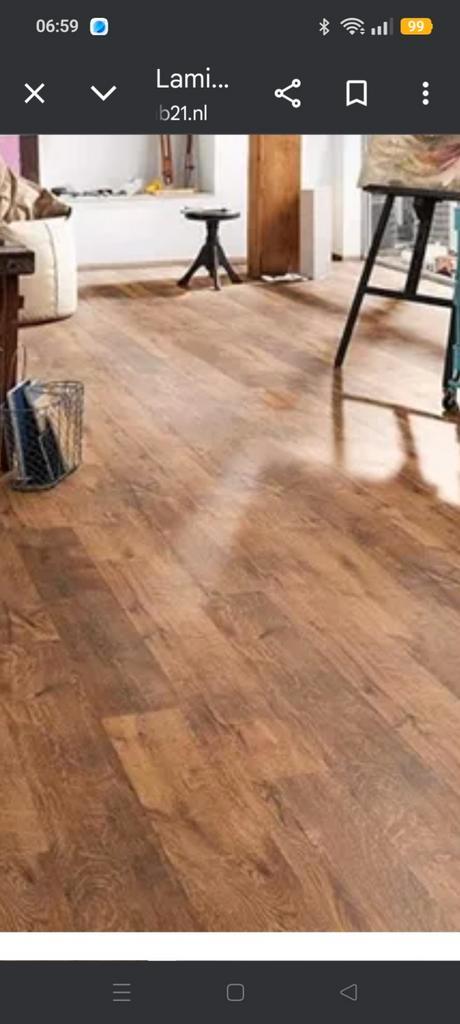 Gevraagd Nieuw laminaat met ondervloer