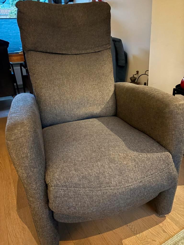 Gratis afhalen Grijze Relaxstoel - Handmatig Verstelbaar