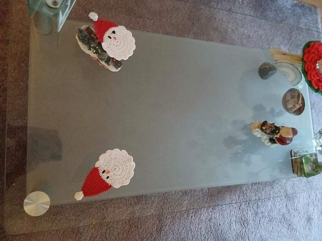 Glazen salontafel 2 lagen 120x60 - GRATIS!