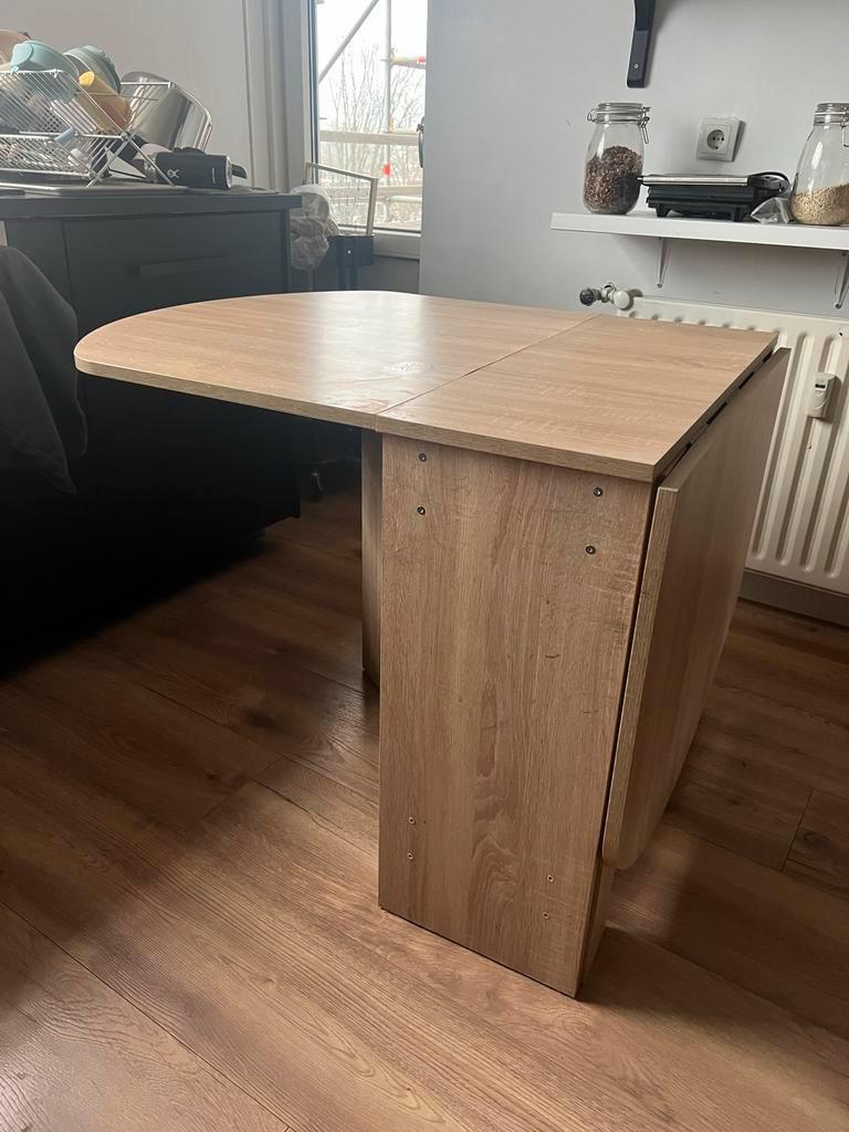 Inklapbare Eettafel - Ruimtebesparend!