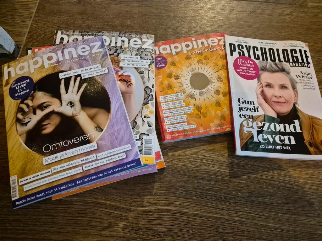 Happinez tijdschriften en zomerboek