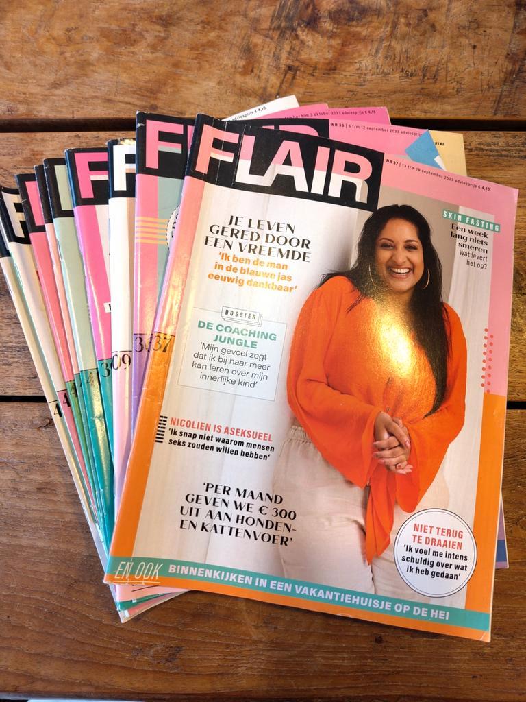 10x Flair tijdschriften - 2023 & 2025