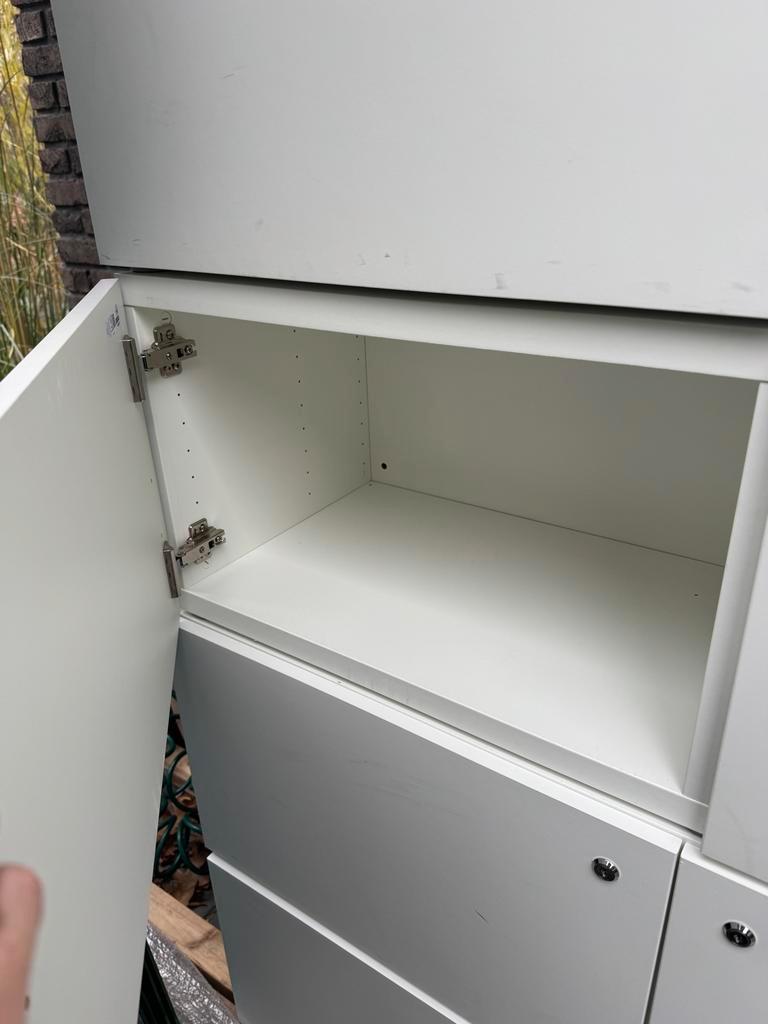Ikea besta kasten x 6 met sloten en sleutels