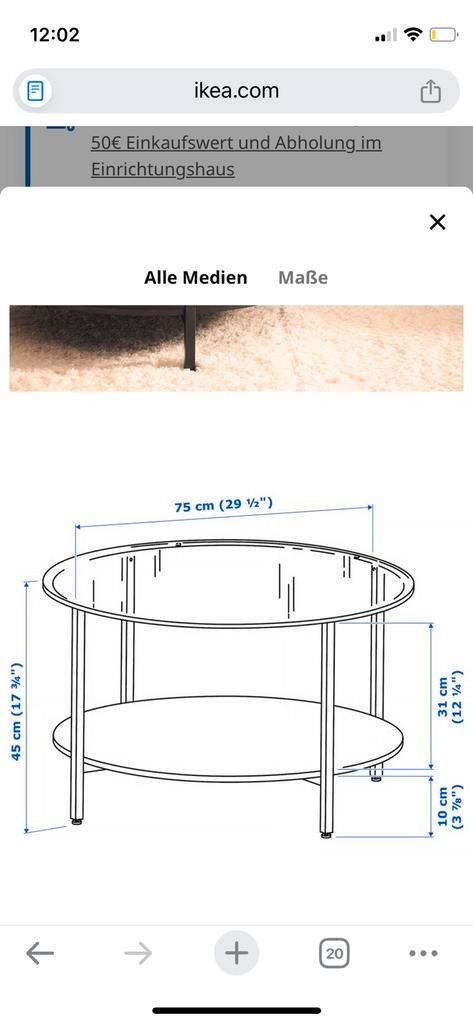 IKEA Vittsjö Salontafel - Gratis Af te Halen