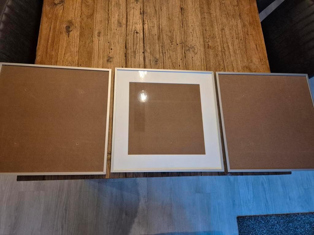 Aluminium fotolijsten met glas