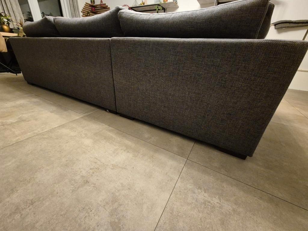 Gratis op te halen: Grijze hoekbank