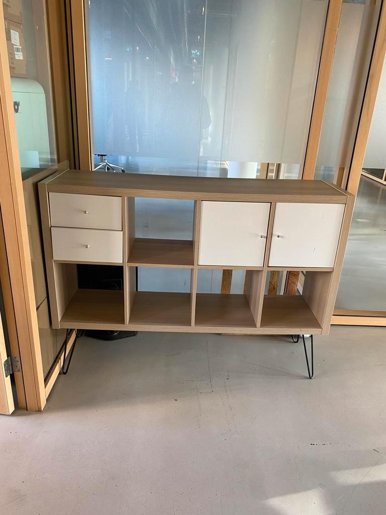 IKEA KALLAX used as DJ Booth