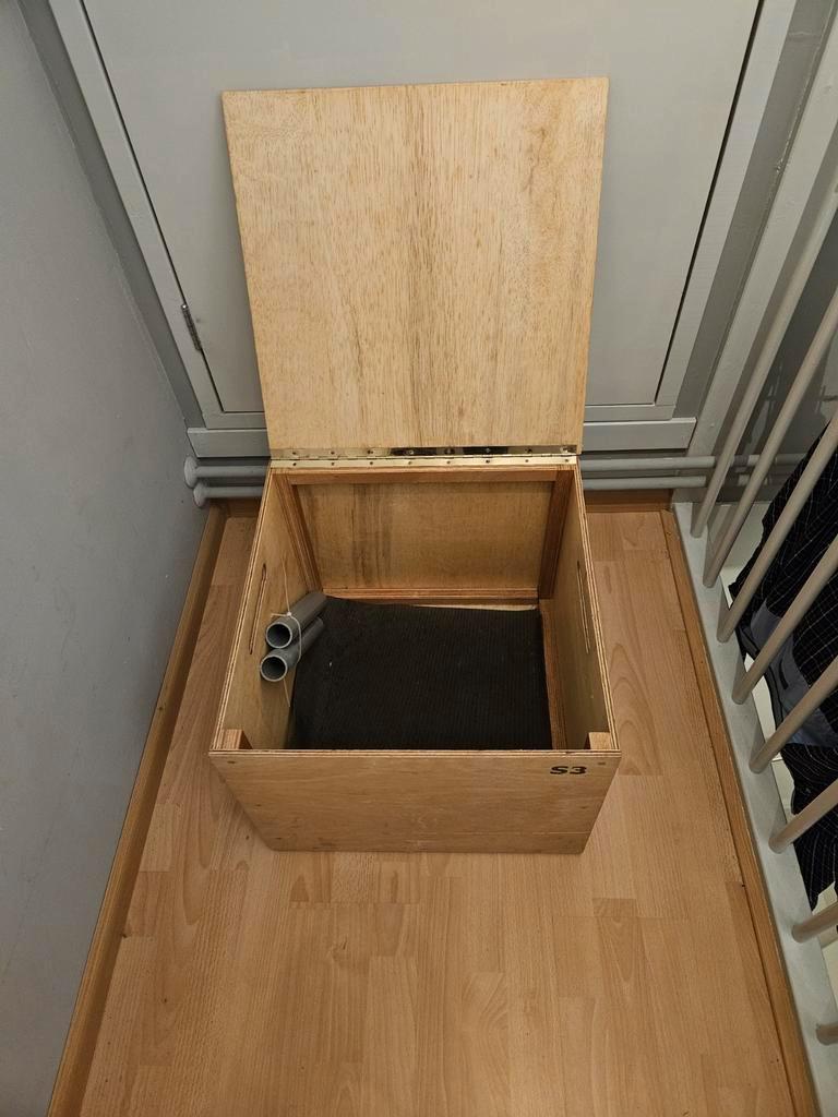 Houten Kist - 48x48x39cm