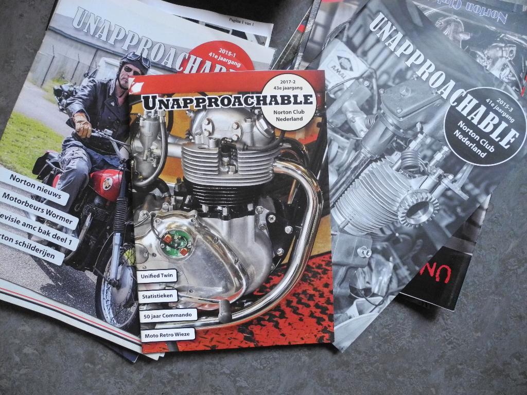 Norton O.C.N. clubbladen Commando Dominator