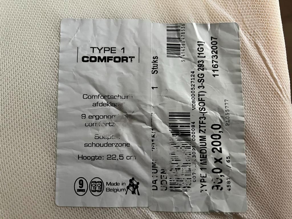 GRATIS 2 SwissSense Comfort Matrassen 90x200 vandaag ophalen