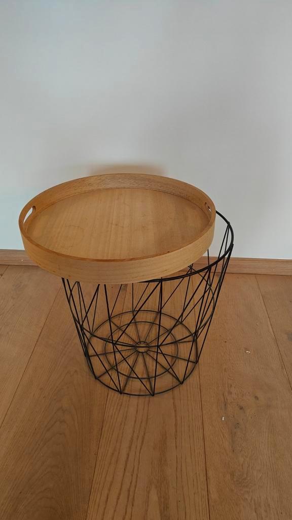 Opbergmand met losse deksel