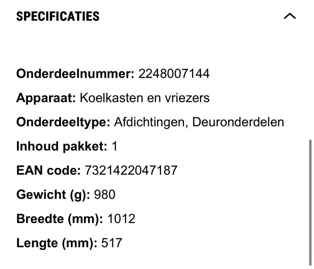 GRATIS magnetische afdichting koelkast