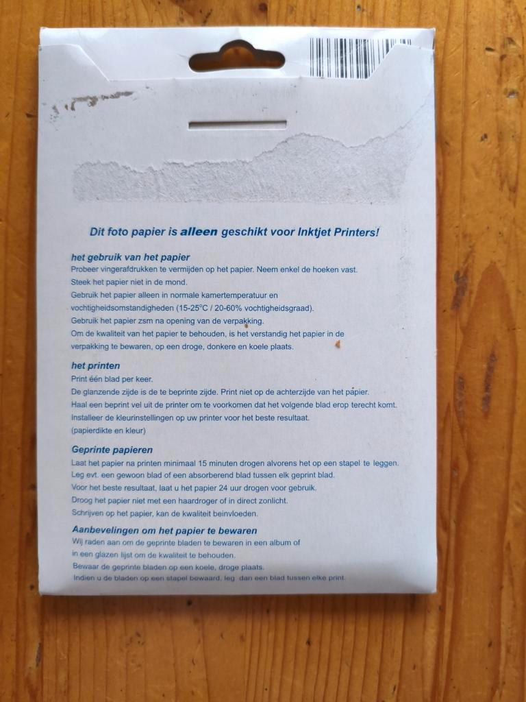 Spectrum Glanzend Fotopapier - 3 Pakjes formaat 10x15 cm