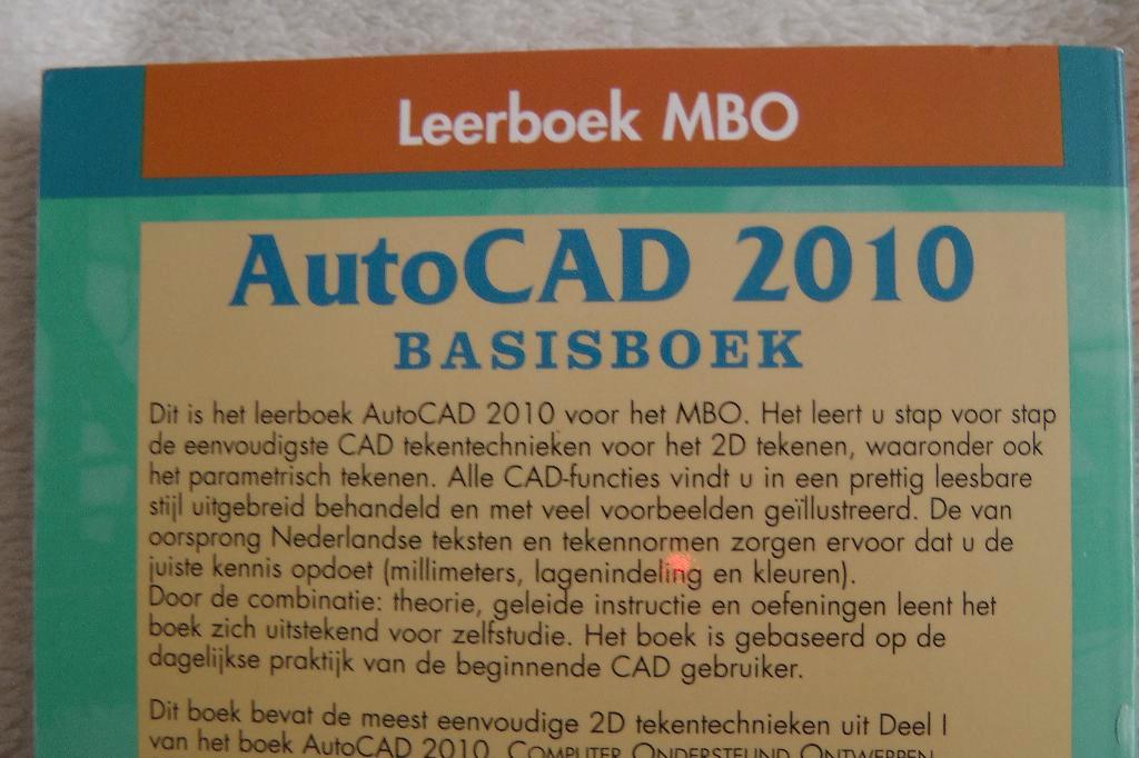 AutoCAD 2010 leerboek van Ir. R. Boeklagen