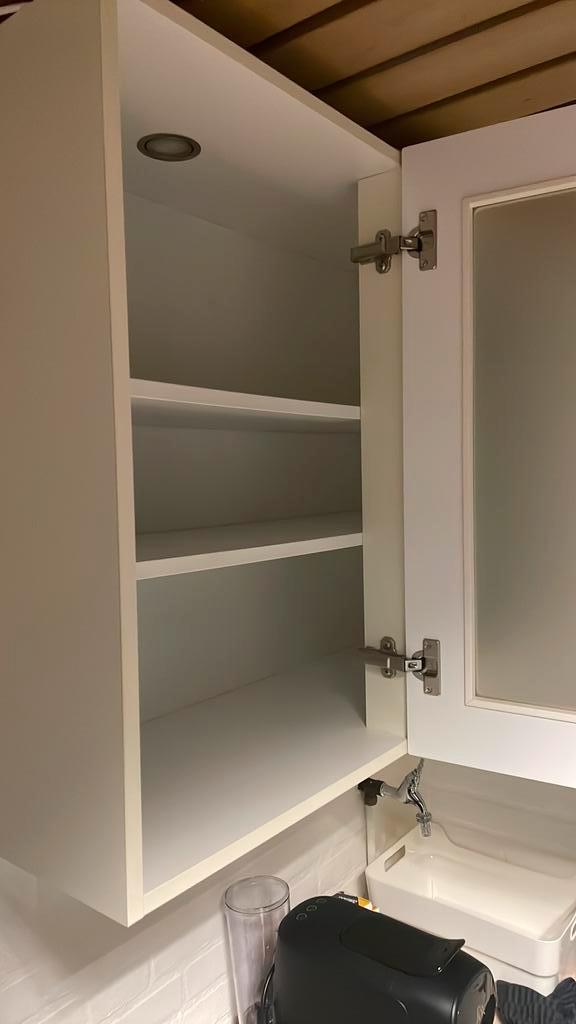 Keukenkastjes met rookglas