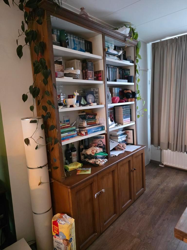 Grote Boekenkast - 230cm hoog, 155cm breed