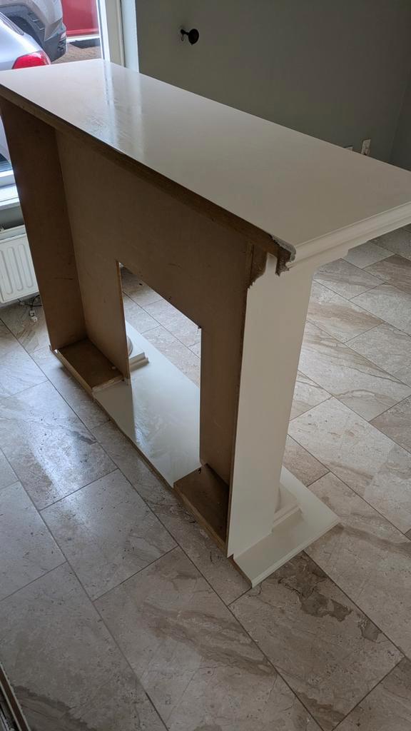 Ombouw voor elektrische haard