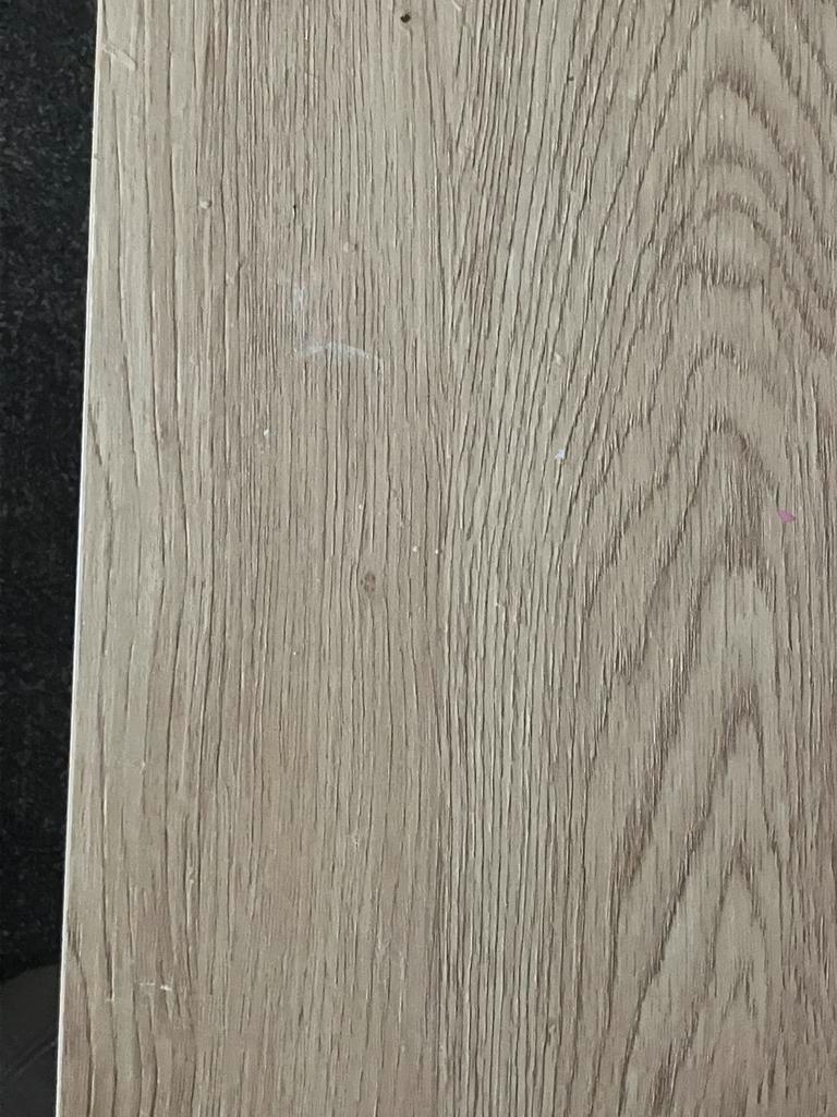 Bureau eikenkleur zwart staal