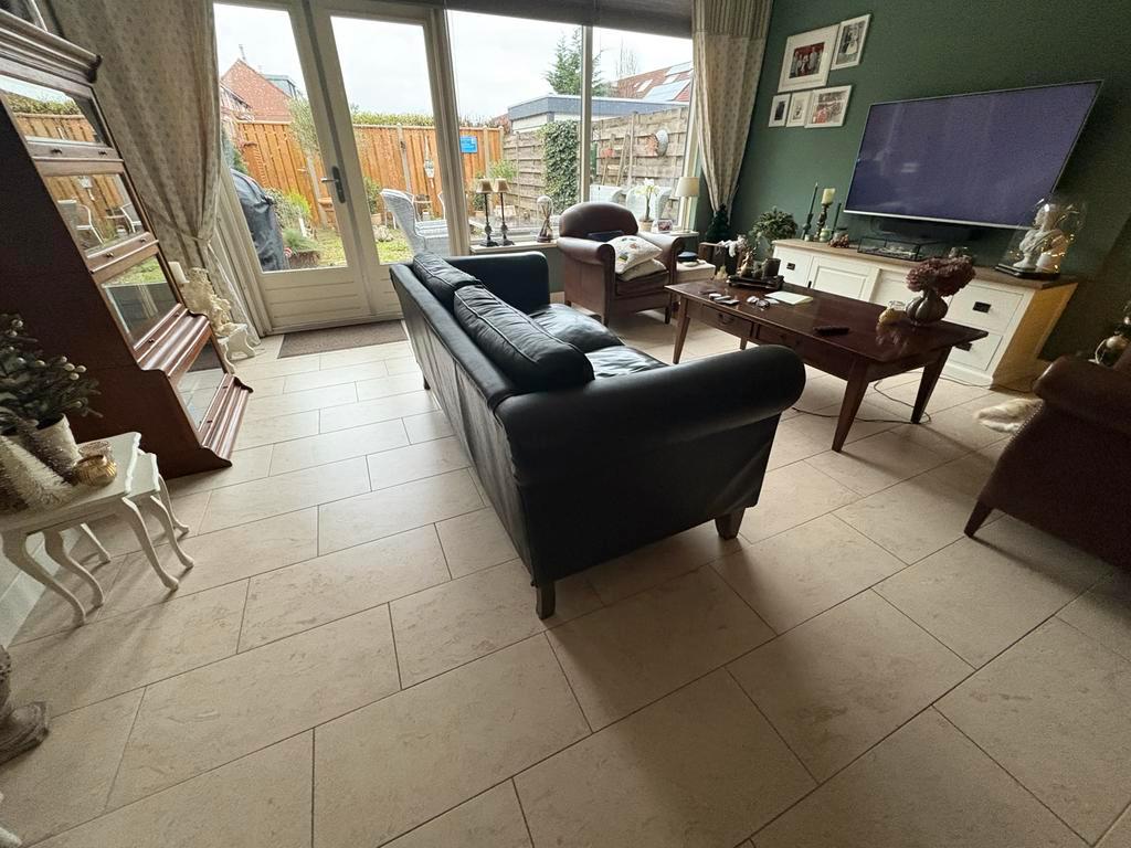 Muylaert lederen 3-zits bank in donker bruin