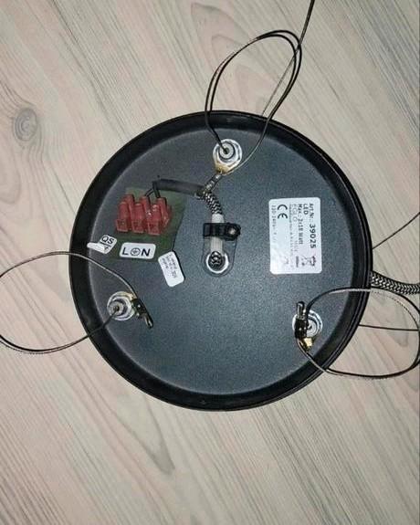 Industriele hanglamp gratis