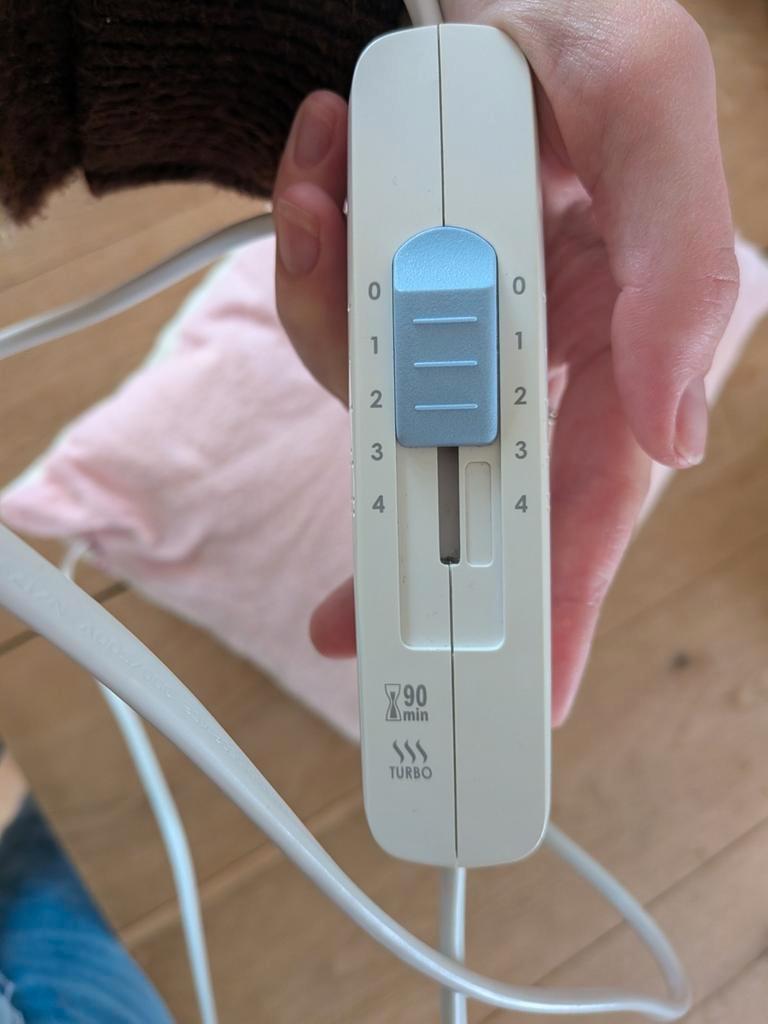 Warmtekussen - Werkt goed, instelbare standen