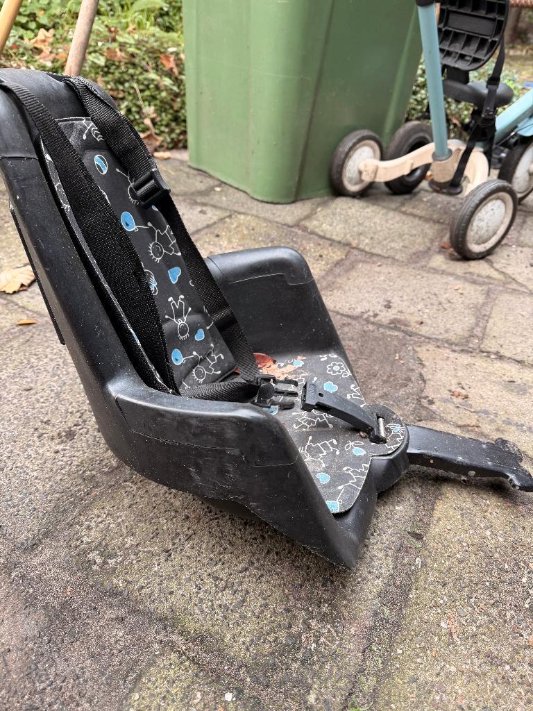 Gratis kinderfietsstoeltje