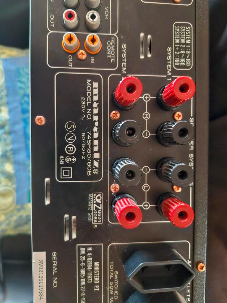 Marantz tuner versterker, type SR-50L