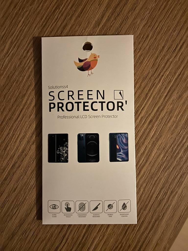 iPhone 12 Screen Protector - Nieuw!