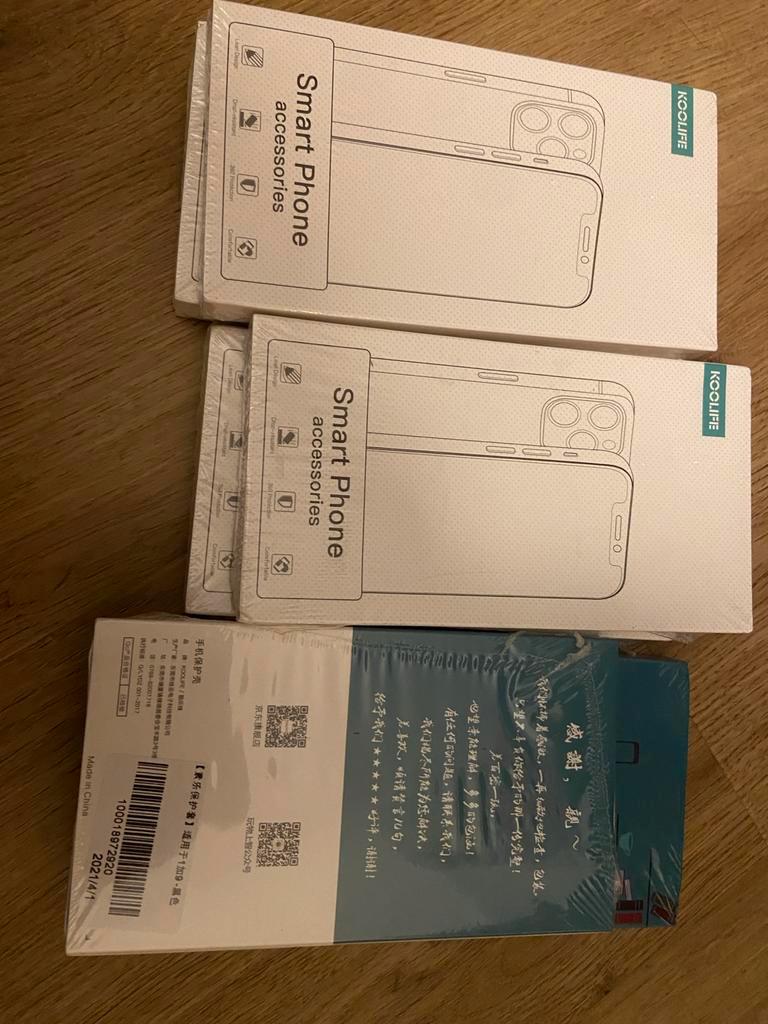 One Plus 9 hosje en screen protector