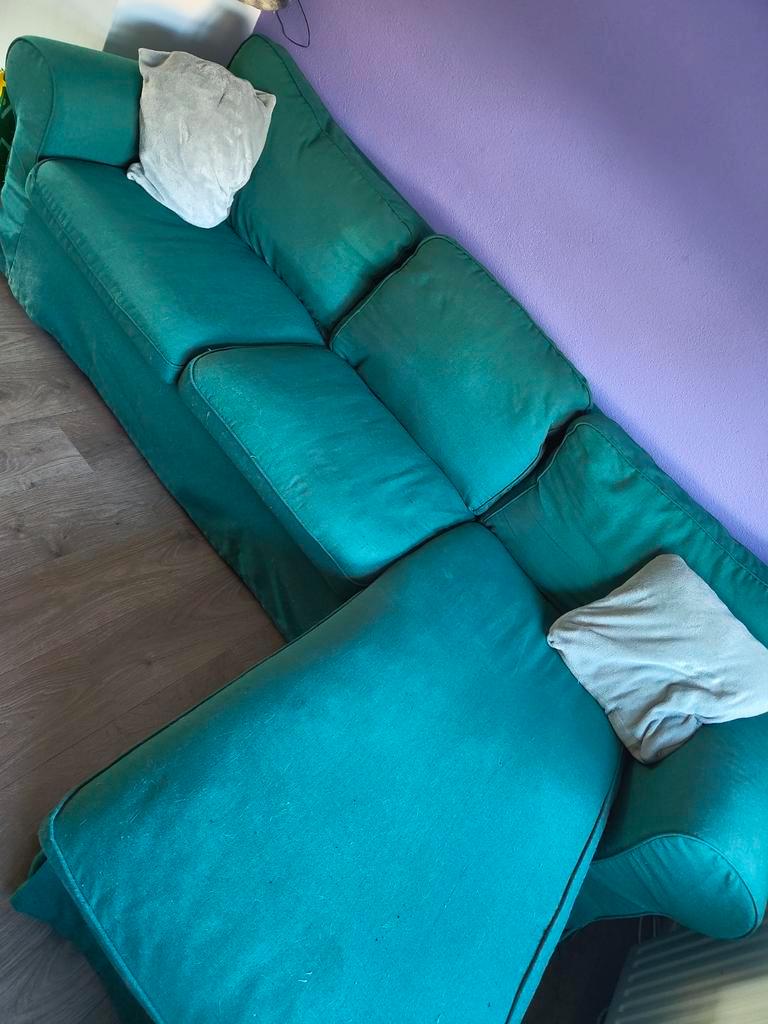 Ektorp 3-zitsbank met lounge - 3 jaar oud