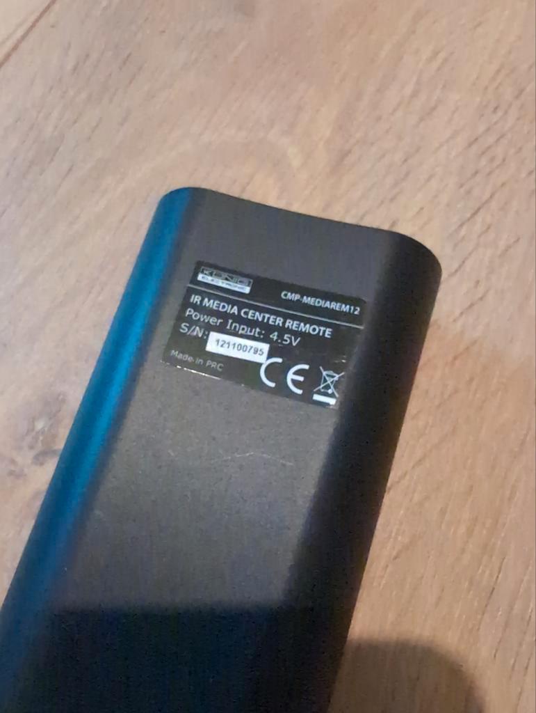 Konig MCE Media Center Afstandsbediening