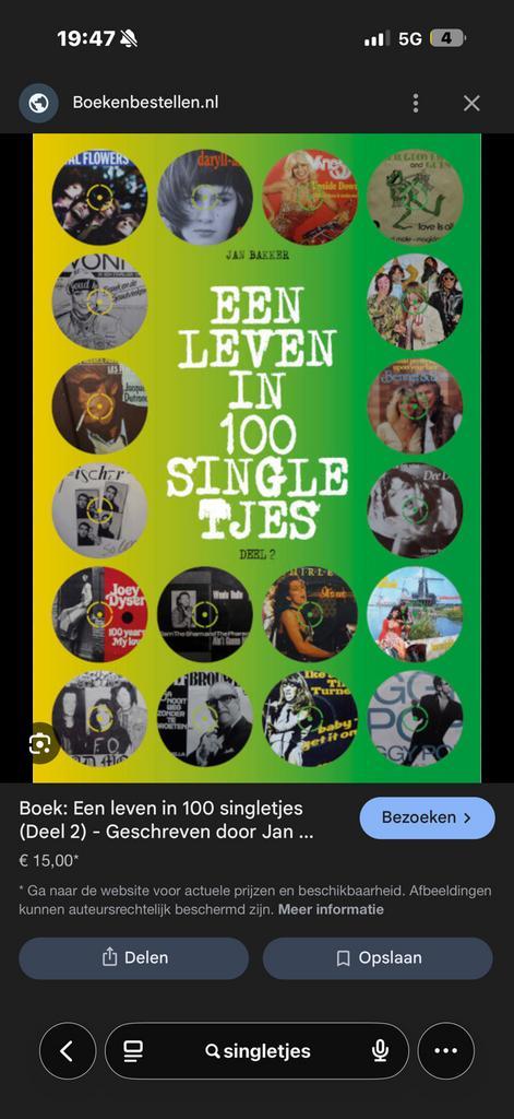 Singletjes gezocht voor mijn opa van 83!!