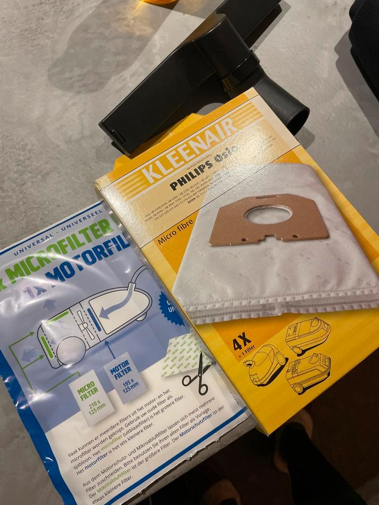Kleenair PHILIPS Oslo Stofzuigerzakken + Microfilter