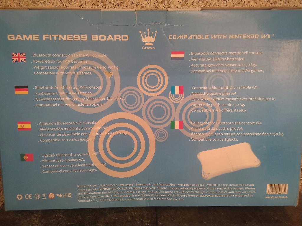 Game fitness board