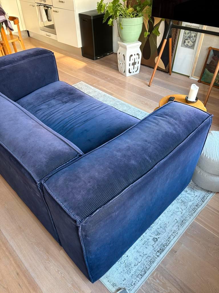 Studio Henk Dunbar bank - Navy Corduroy