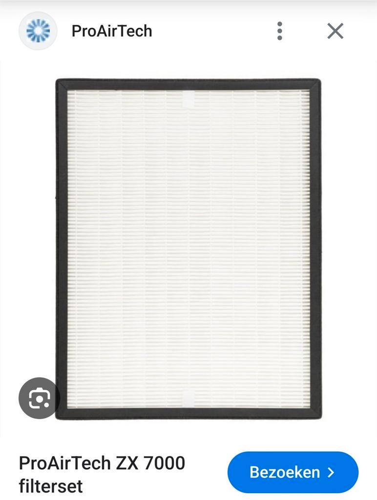 luchtreiniger filter GEZOCHT