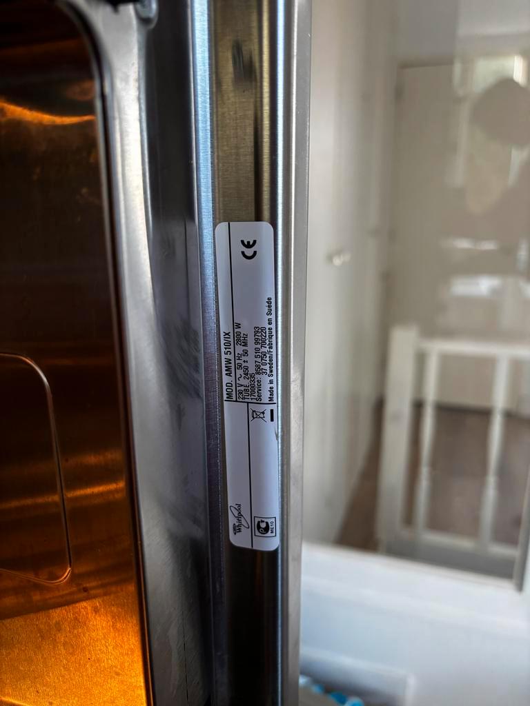 Whirlpool AMW 510/IX Combimagnetron 45cm met draaiplateau