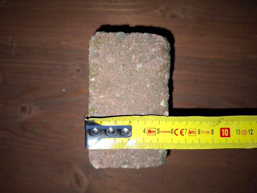 Stenen 10 x 10 x 5,5 cm