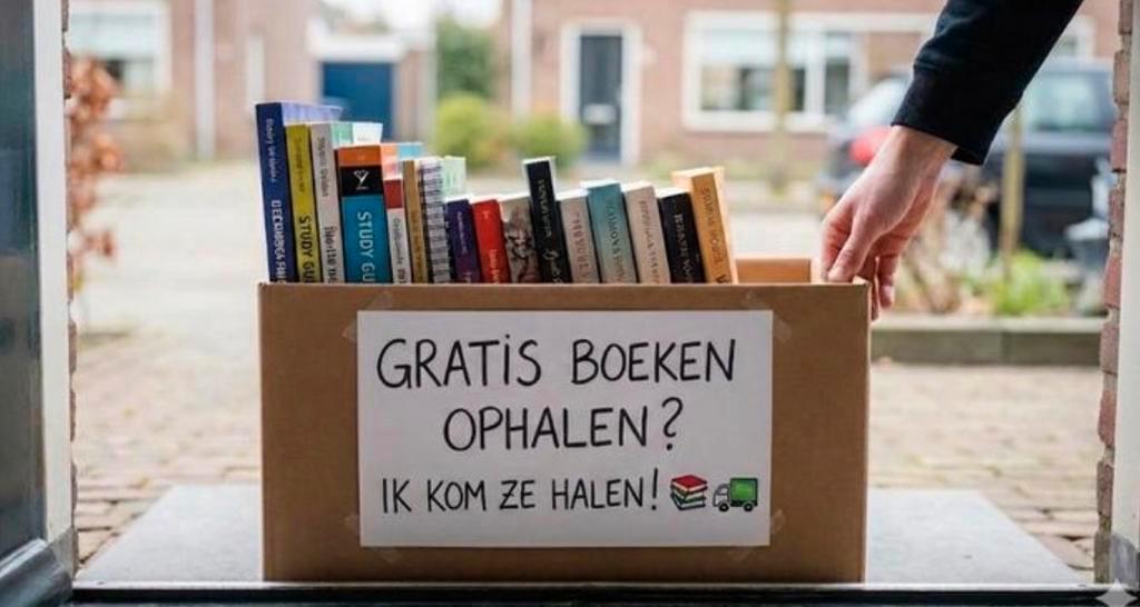 Gratis (studie)boeken ophalen